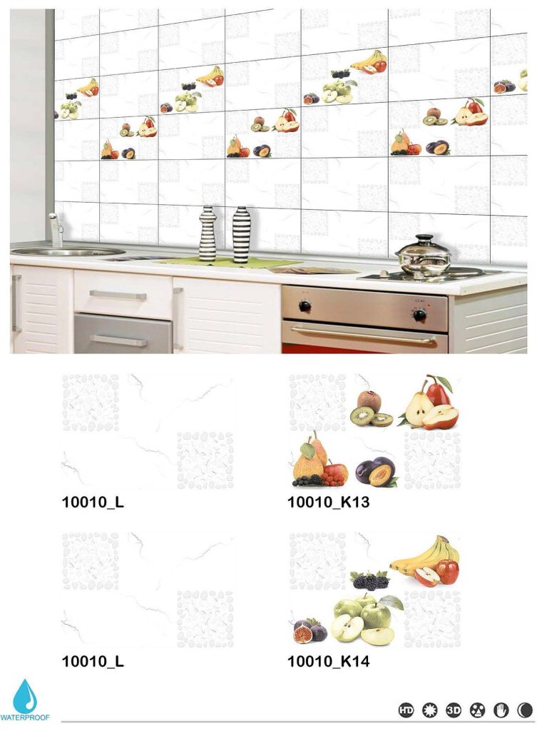 Kitchen Digital Wall Tiles 300x450 Meldy Ceramika